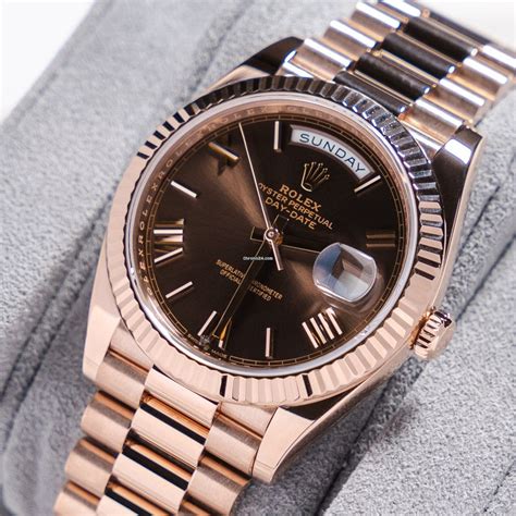 rolex day date or rose|rolex day date 40 price.